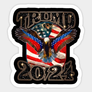 Trump 2024 eagle Sticker